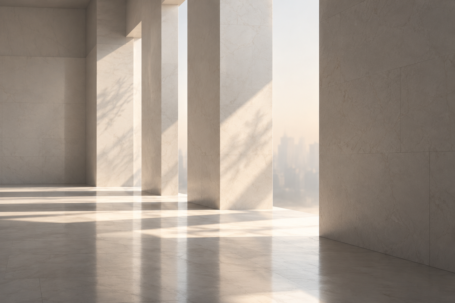 Minimal architectural interior reflecting the precise, modern and considered approach of Heidi A. Lawson PLLC.