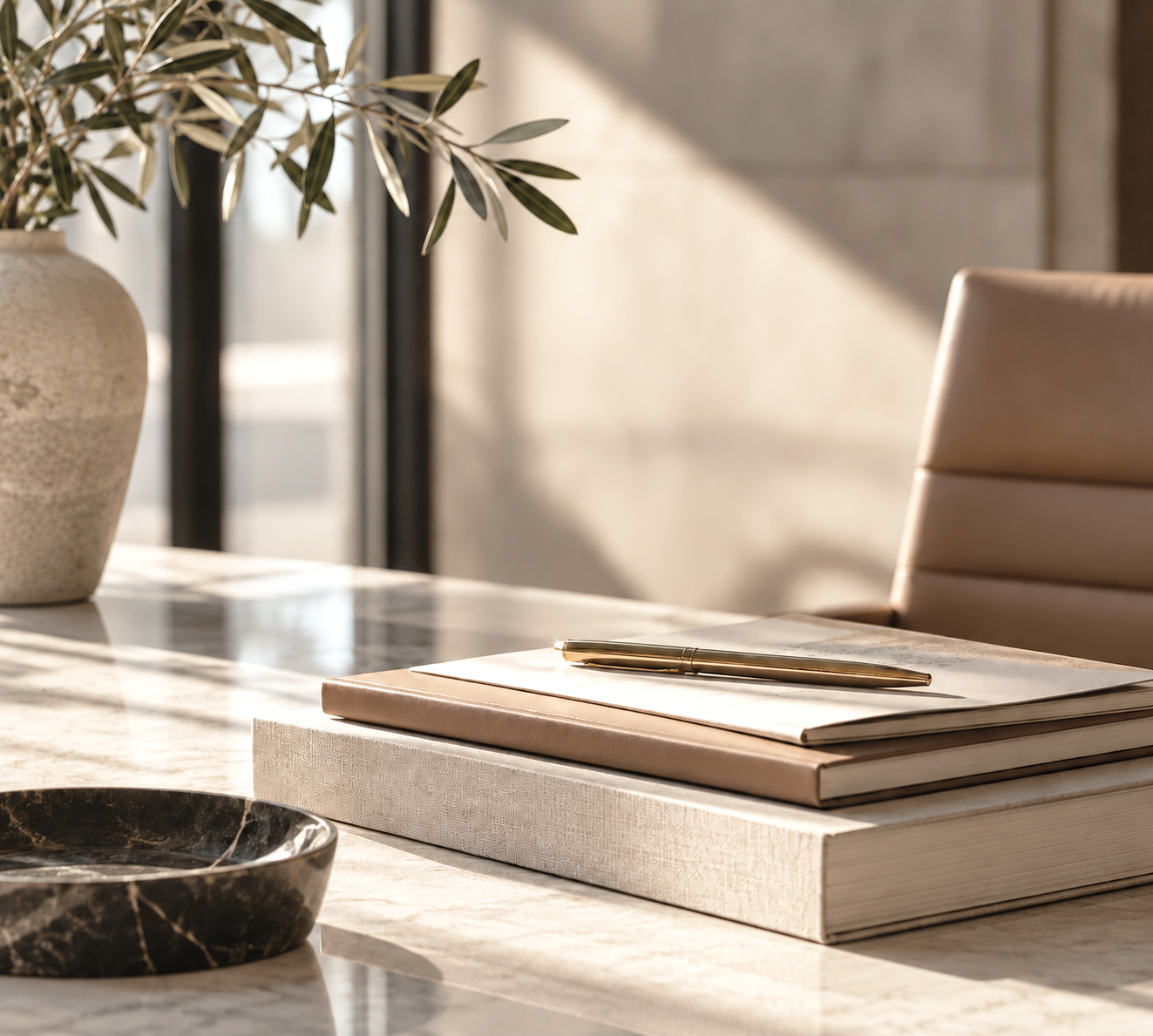 Professional workspace reflecting Heidi A. Lawson PLLC's legal, regulatory and strategic advisory practice.