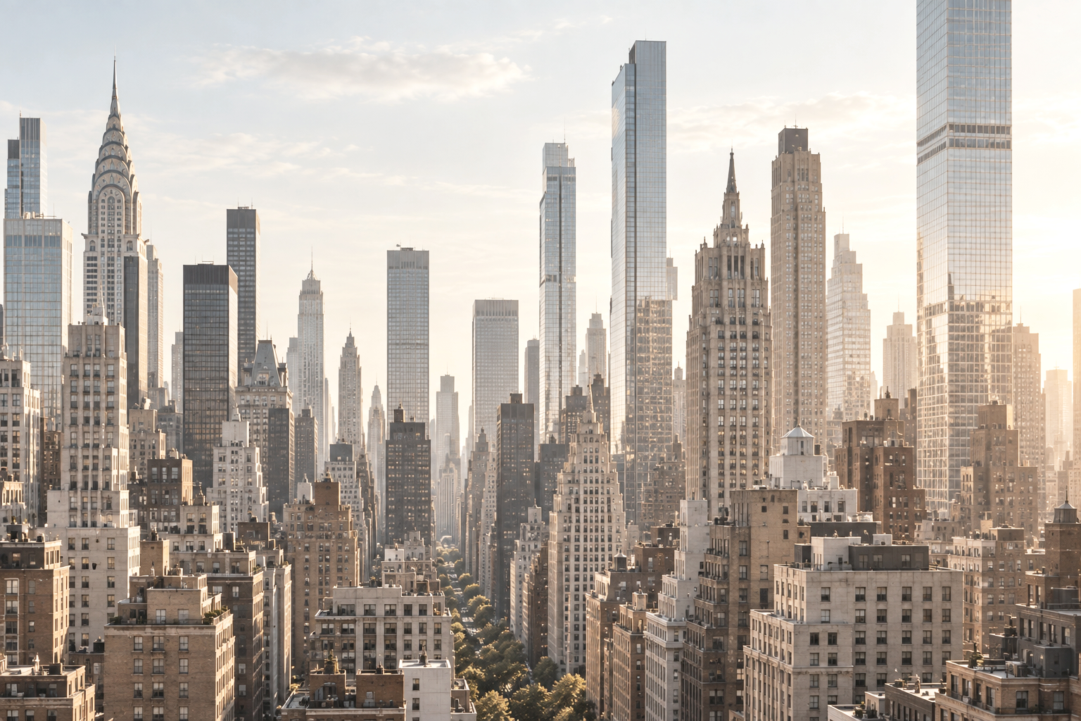 New York City skyline representing Heidi A. Lawson PLLC's legal practice and extensive professional experience in New York.
