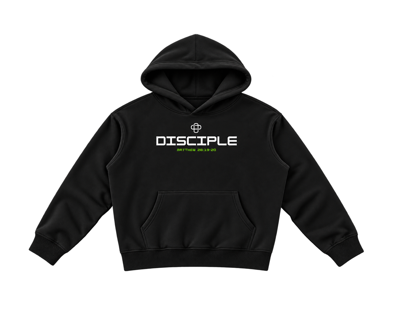 DISCIPLE (GREEN) — Oversized Hoodie