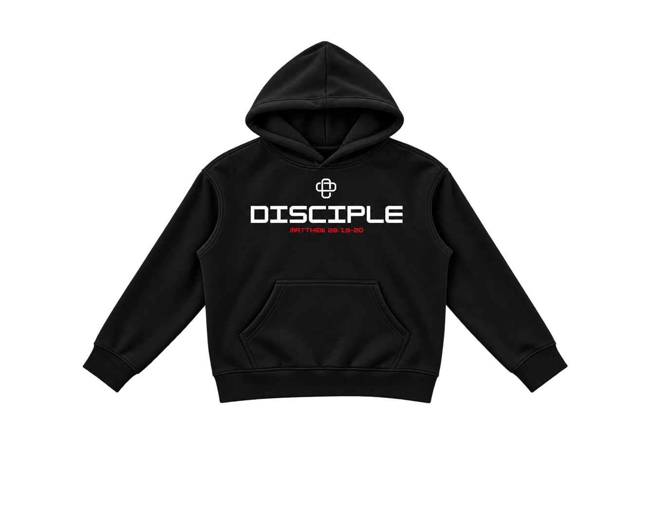 DISCIPLE (RED) — Oversized Hoodie