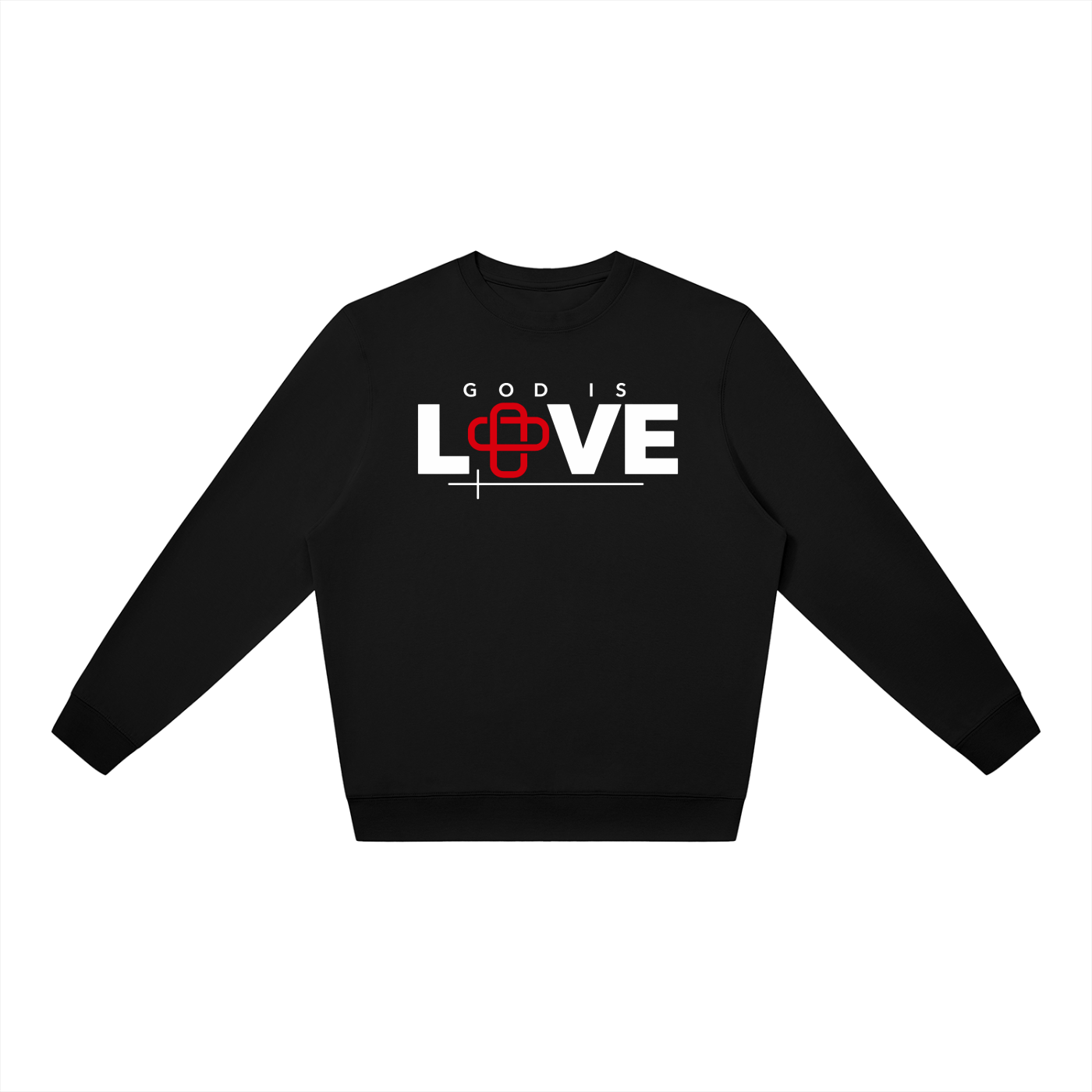 'God Is Love' Crewneck Sweatshirt
