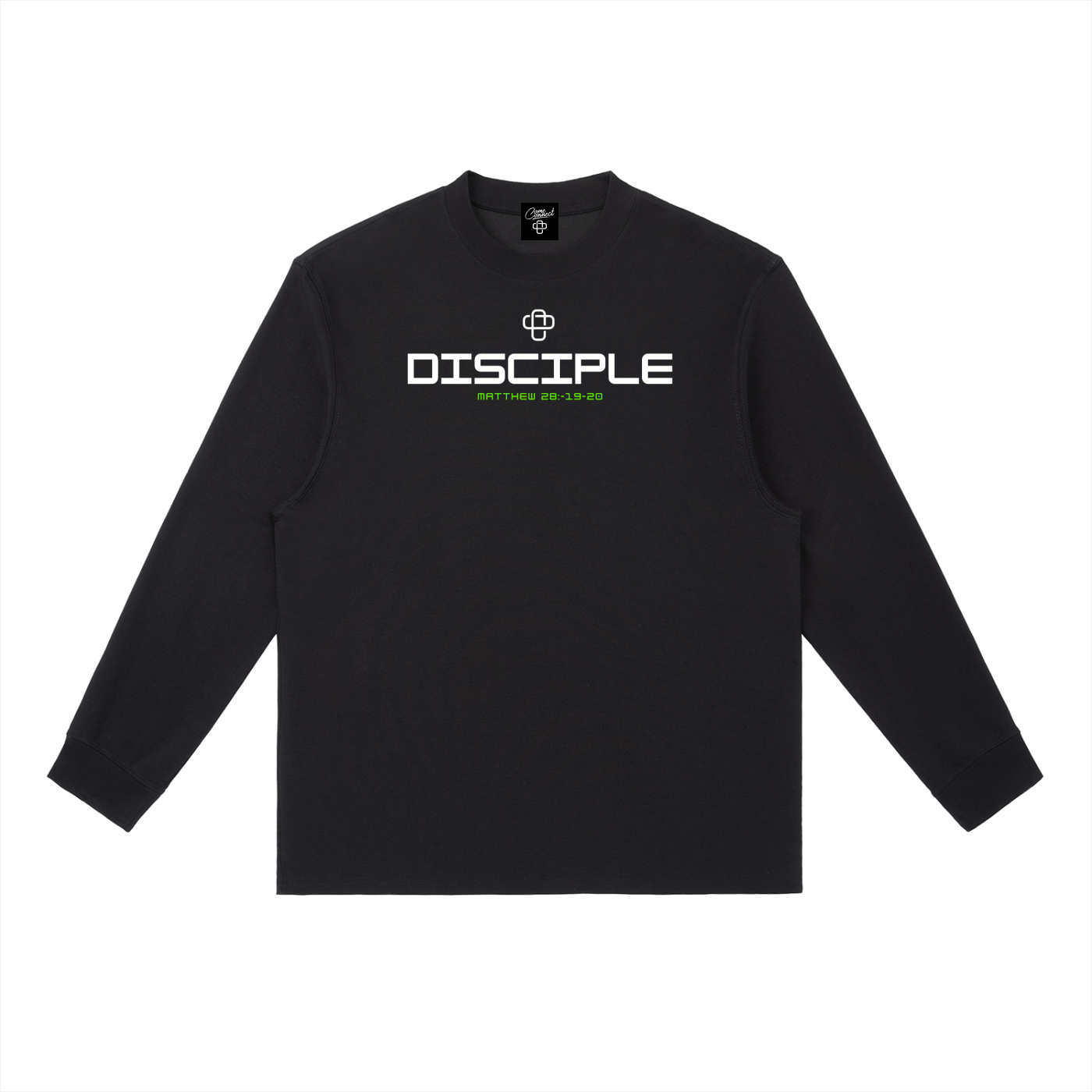 Disciple (GREEN) — Long-Sleeve Tee