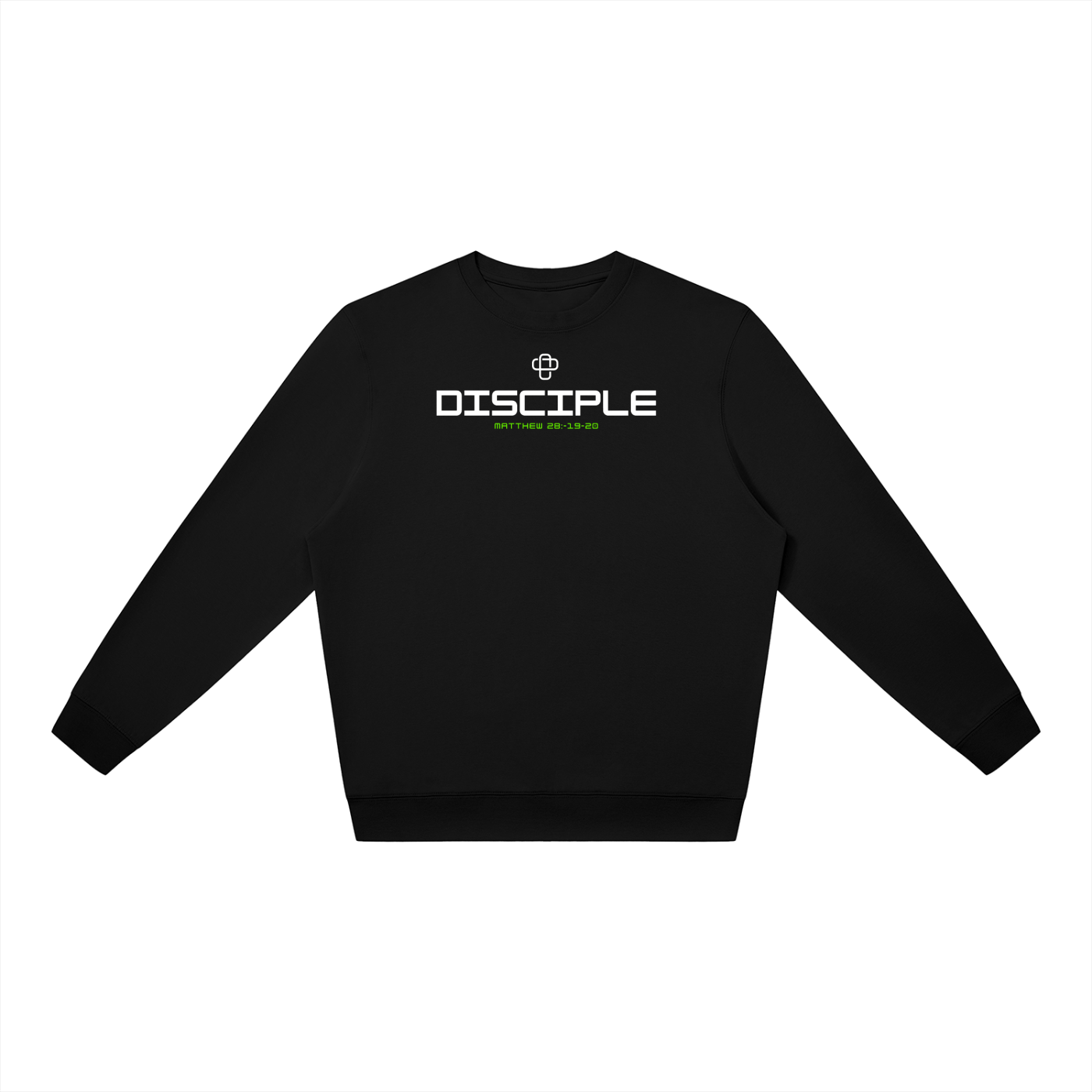 DISCIPLE (GREEN) — Crewneck Sweatshirt