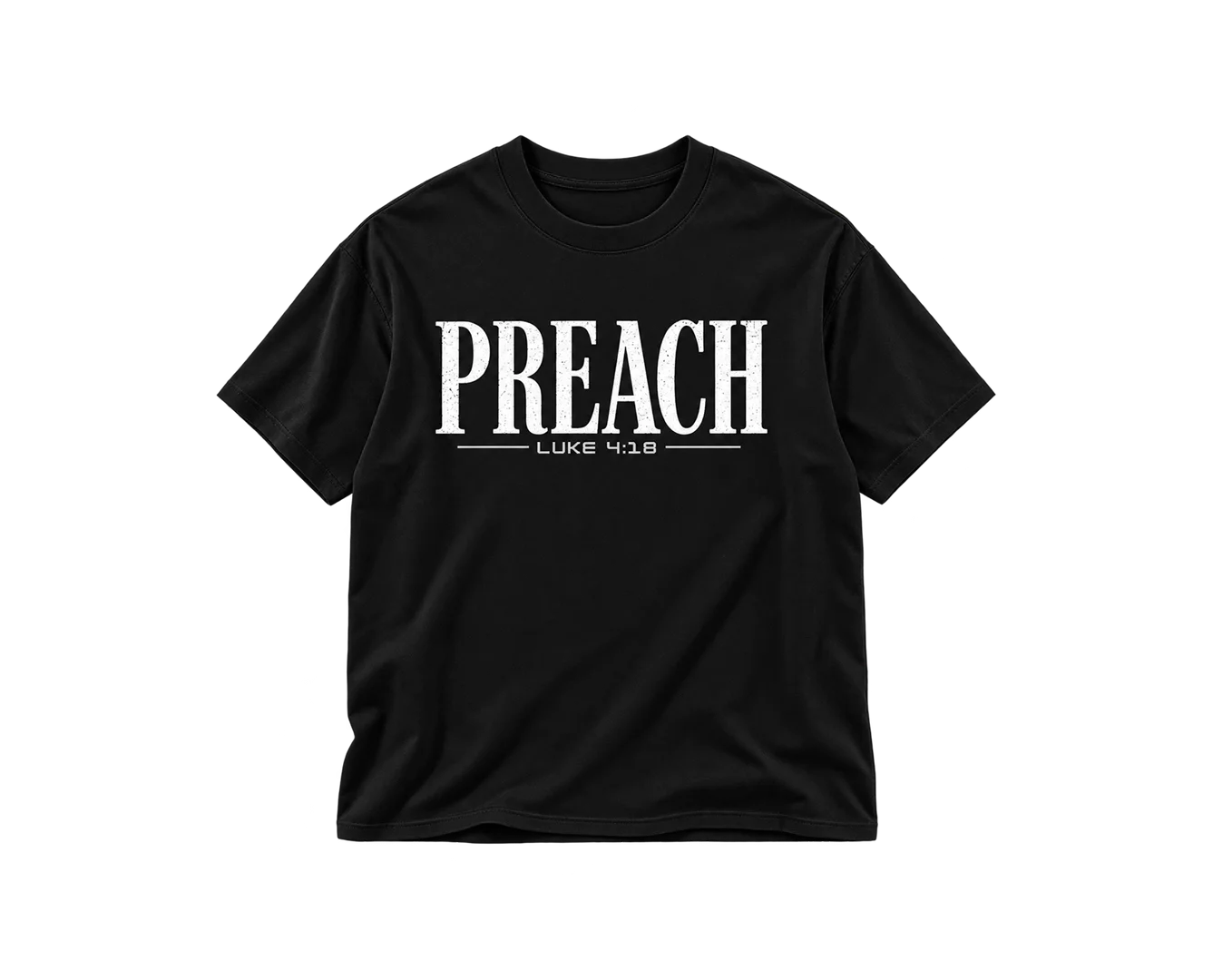 Preach (GRAY) — T-shirt