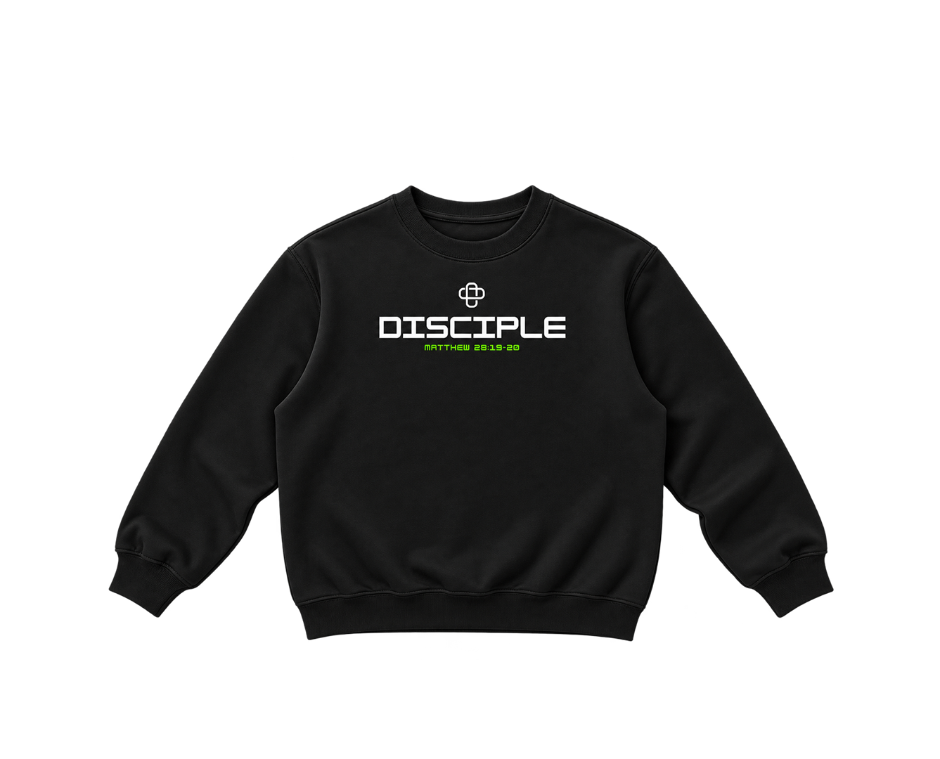DISCIPLE (GREEN) — Crewneck Sweatshirt