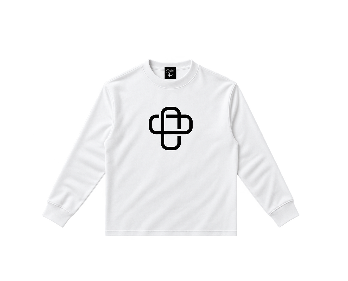 L.R.E White — Long-Sleeve Tee