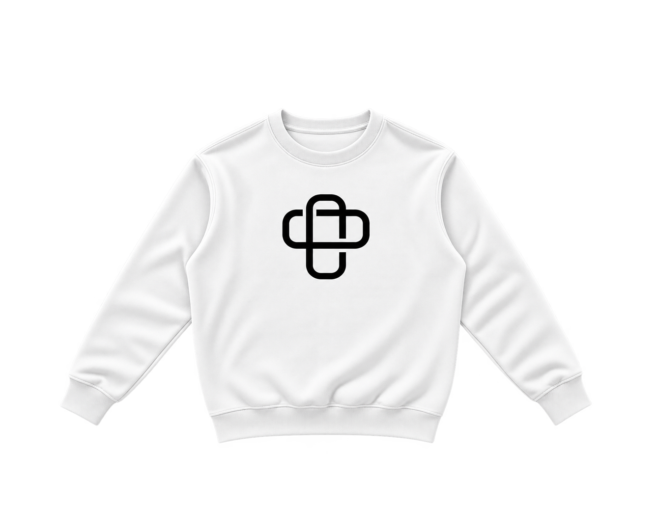 L.R.E White — Crewneck Sweatshirt