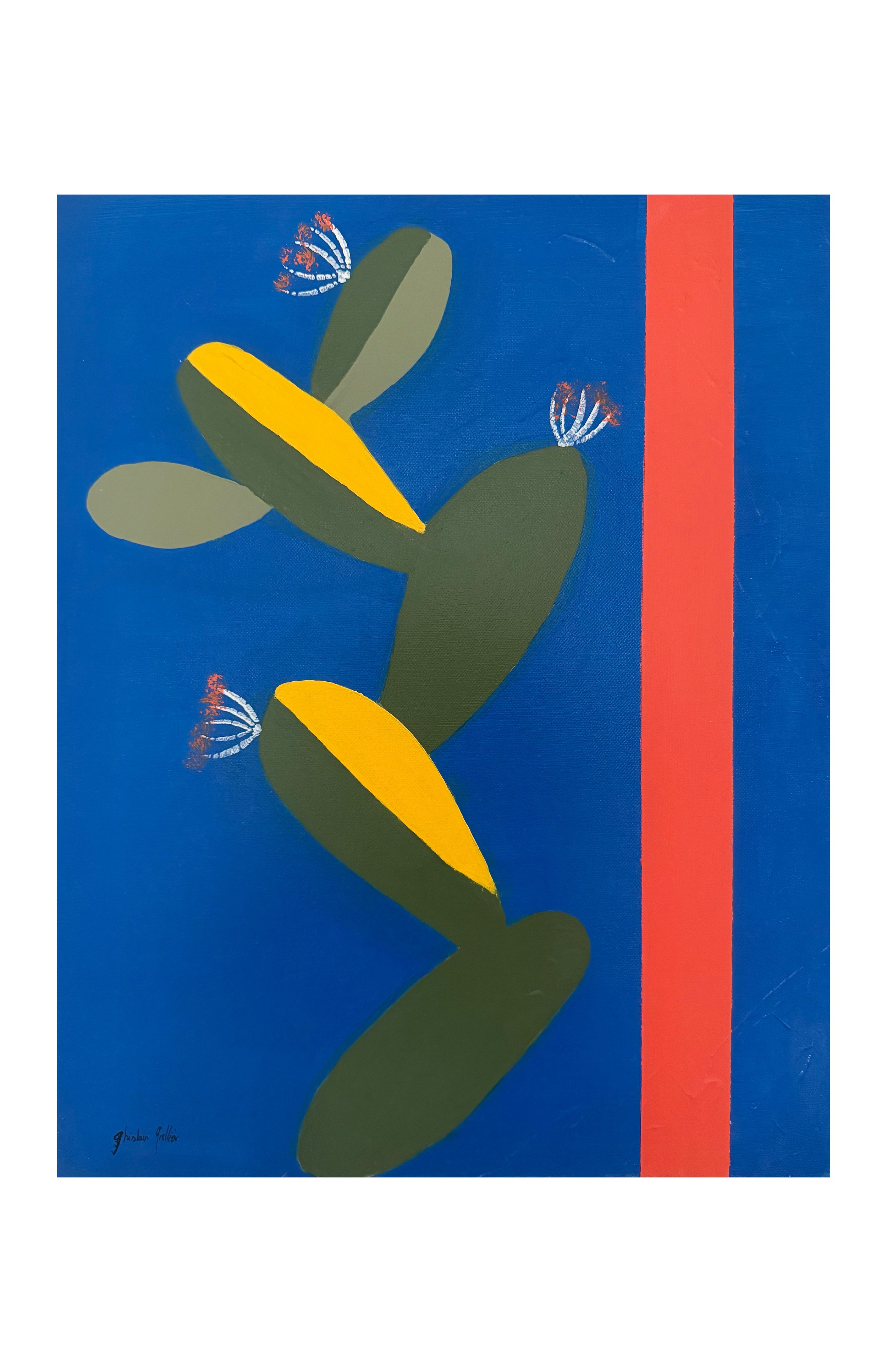 CACTUS IN BLUE