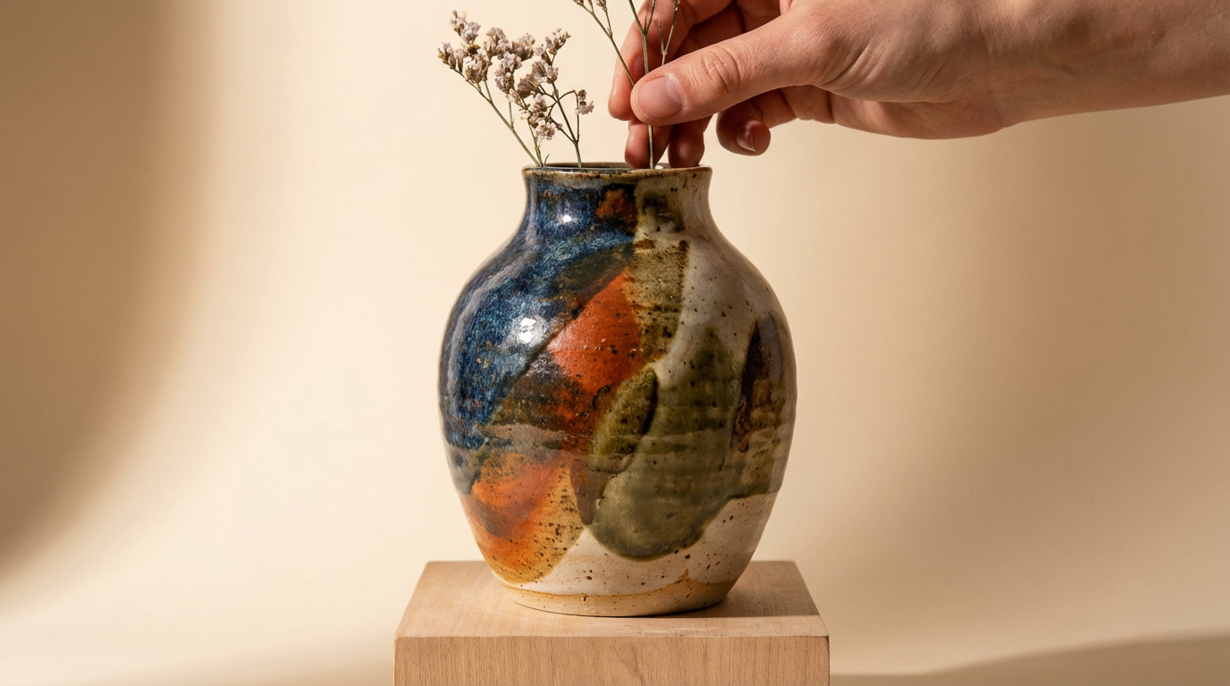 Handcrafted Ceramic Vase