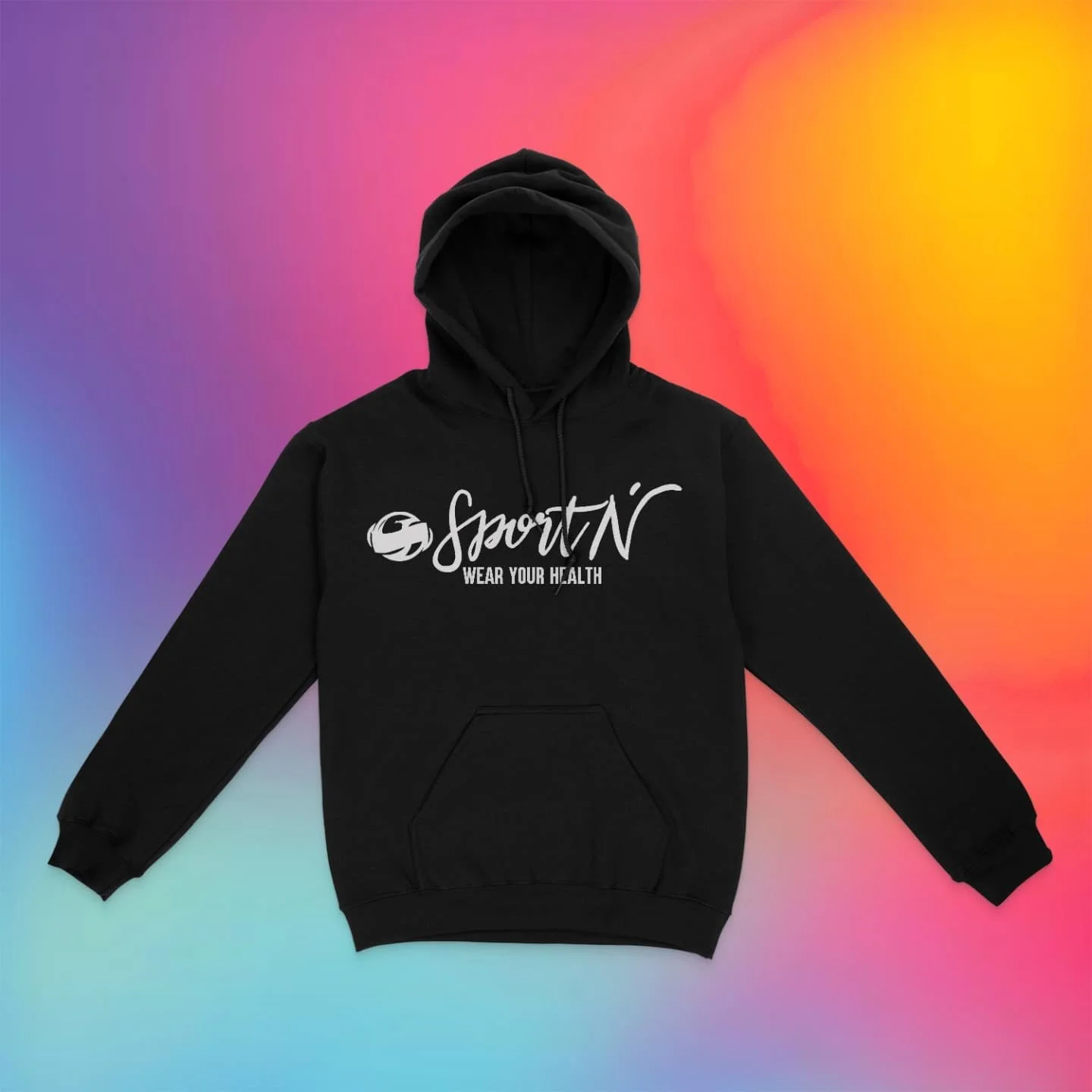 Black and White Hoodie