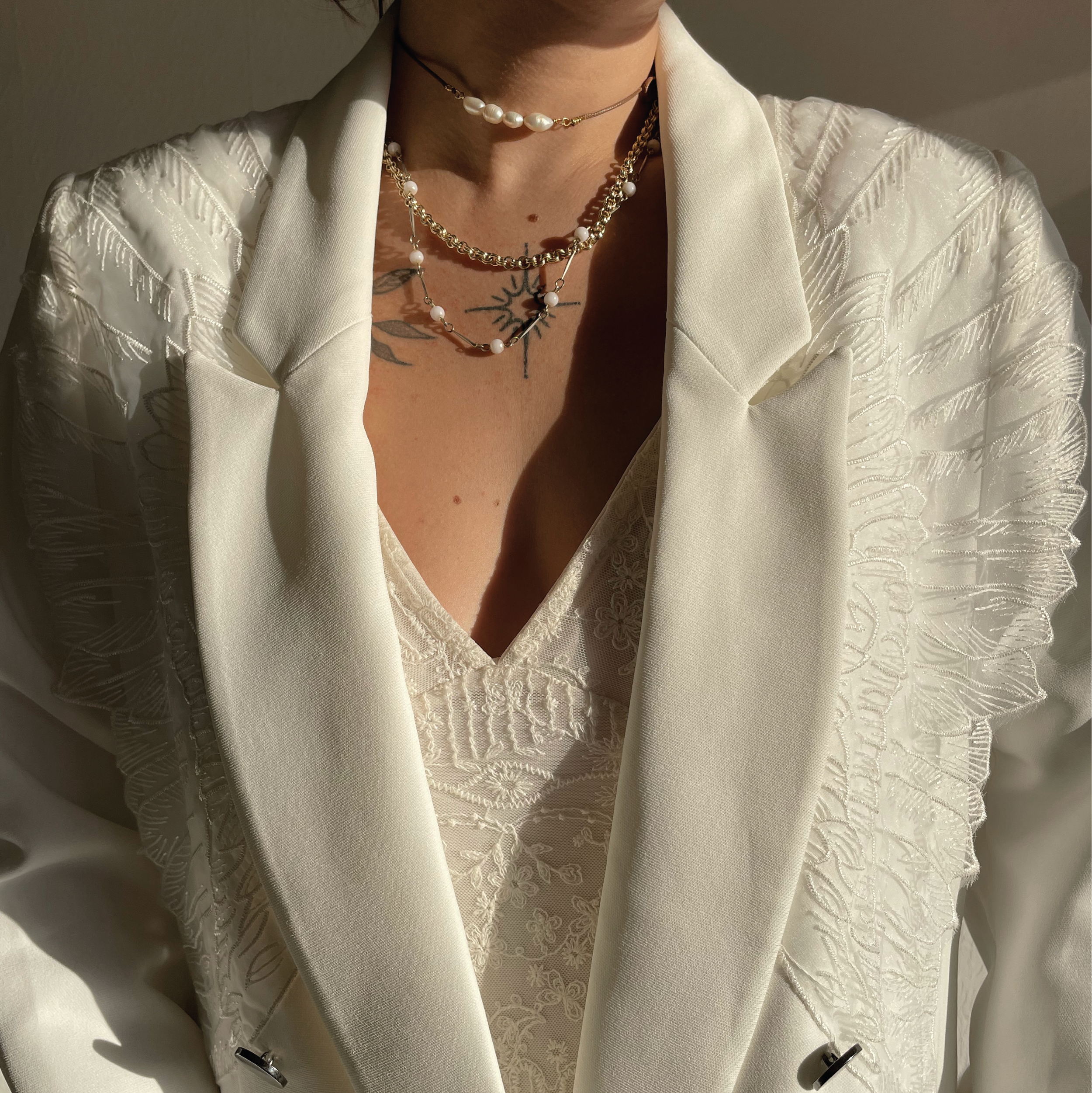 Blazer blanco