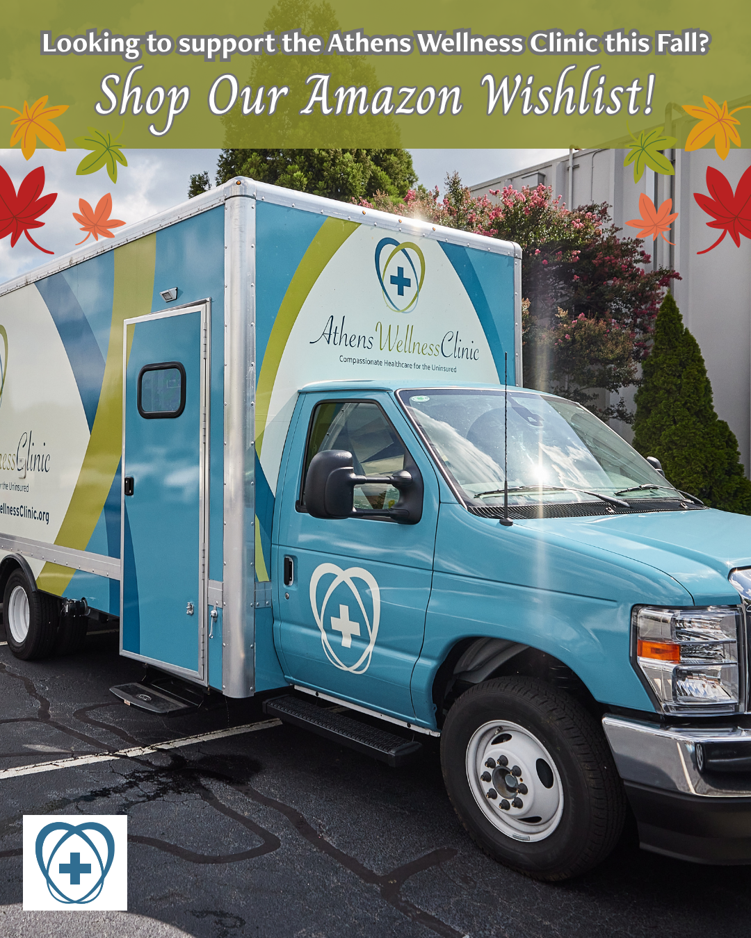 Donor focused graphic created using Canva