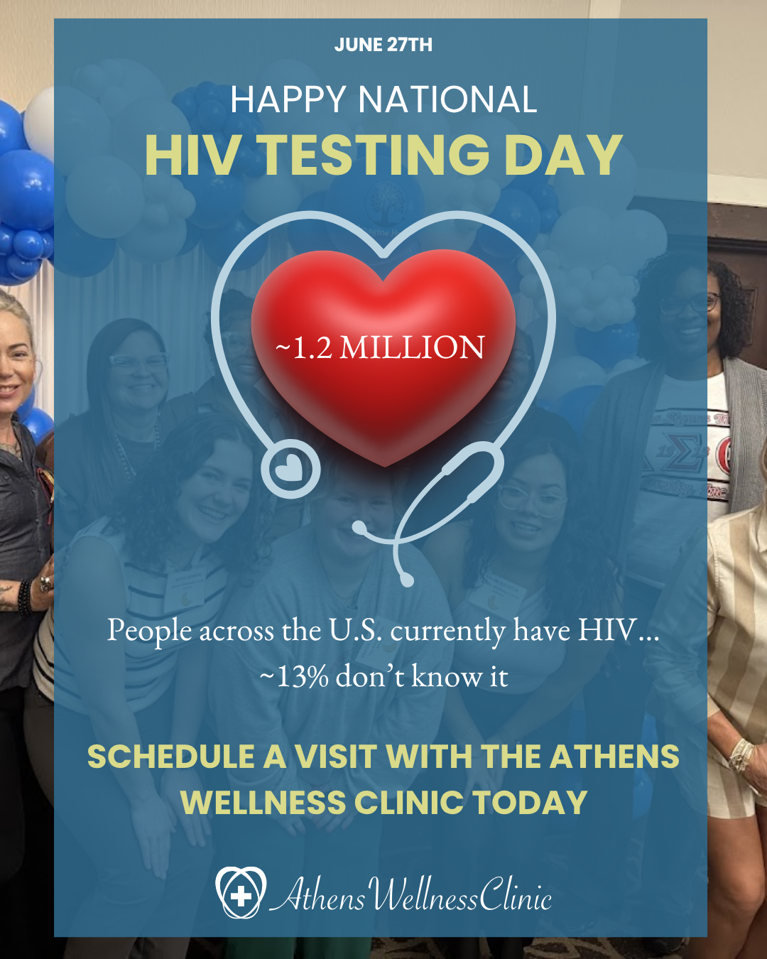 Medical observance graphic created using Canva