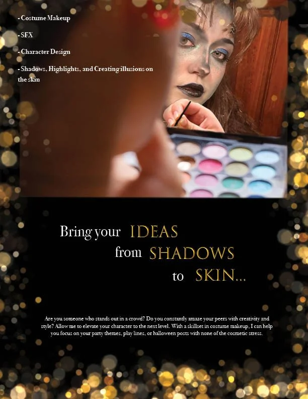 Class Assignment created using Adobe InDesign