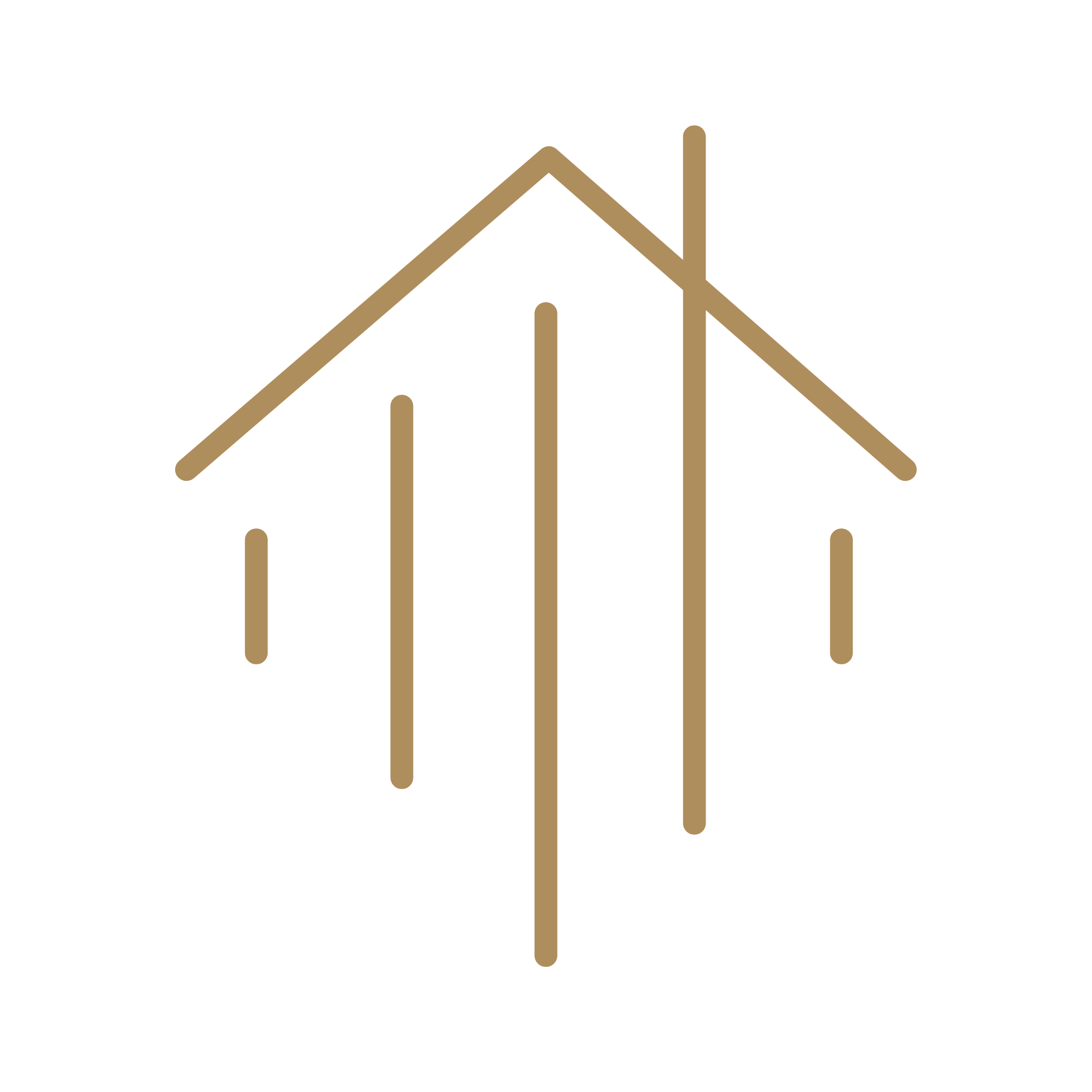 Coombes and Wright Mortgage Solutions Gold House Icon