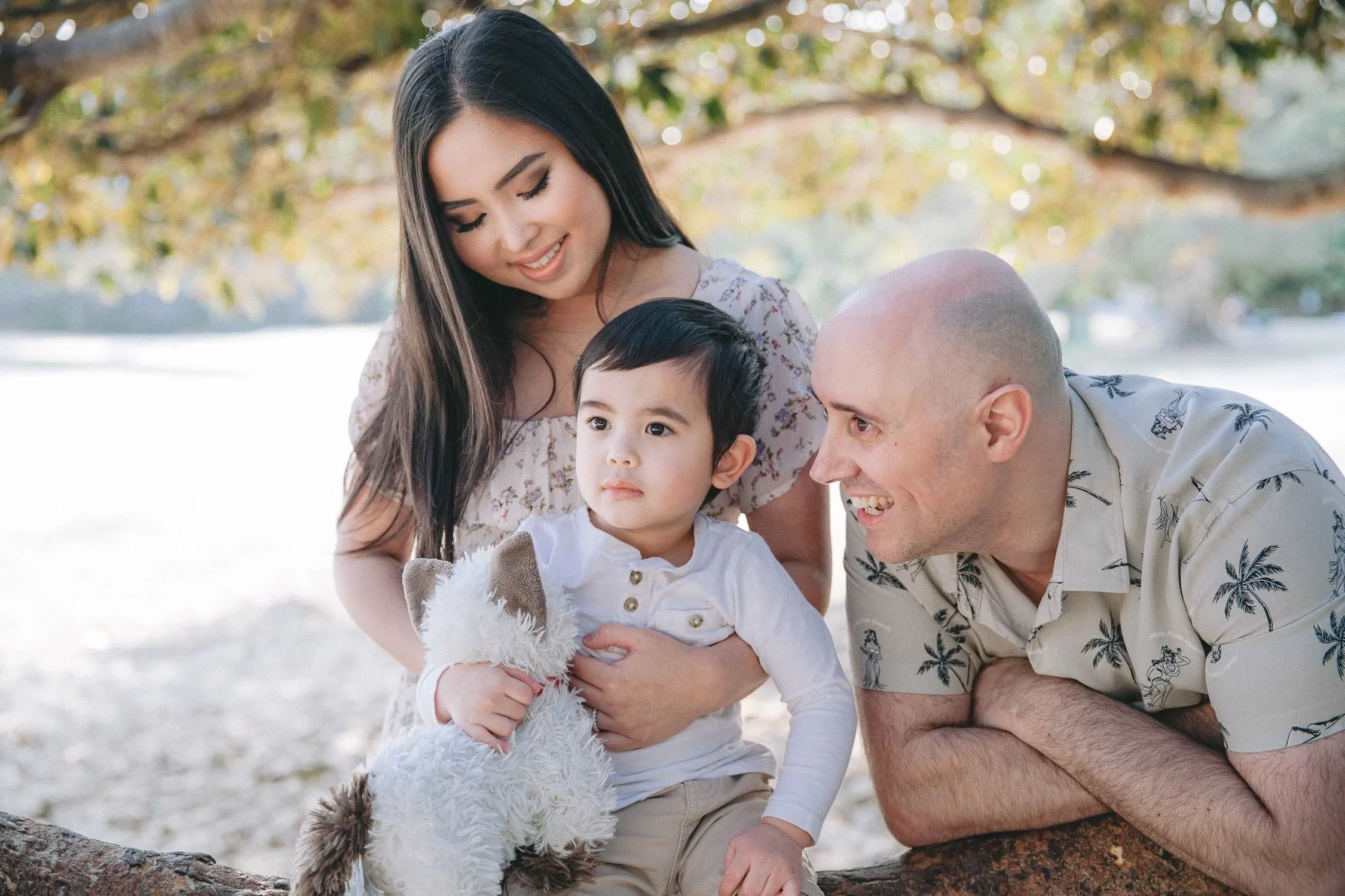 Family photography session on Balmoral Beach, Sydney