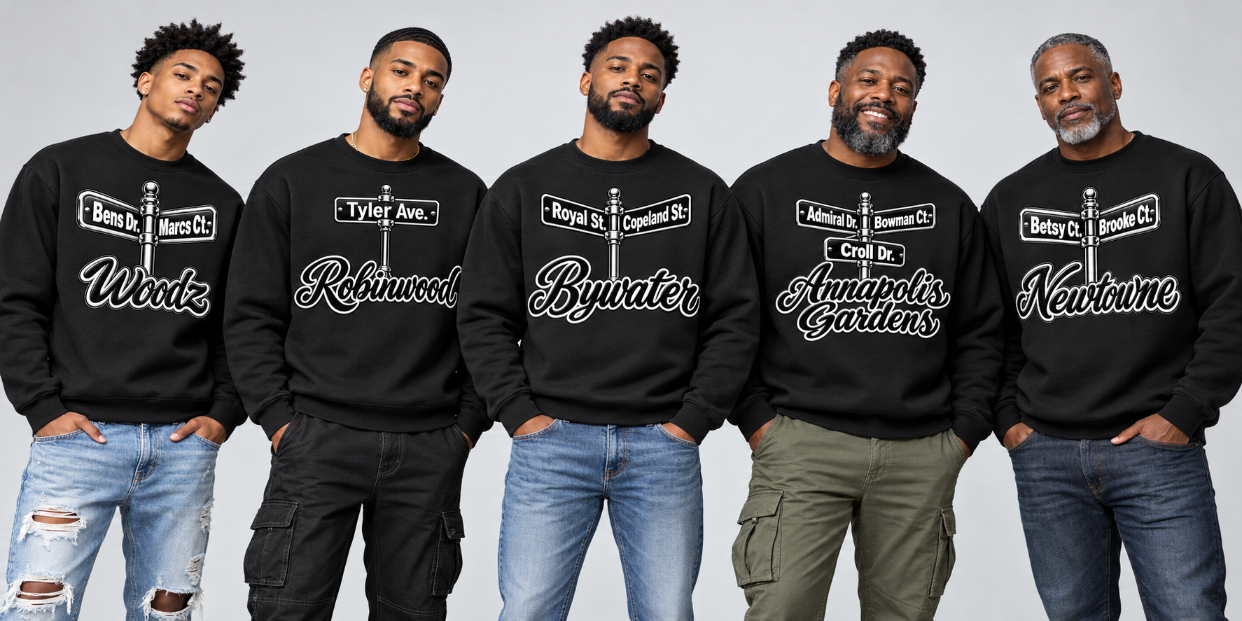Rep Where You’re From | Annapolis Neighborhood Crewnecks