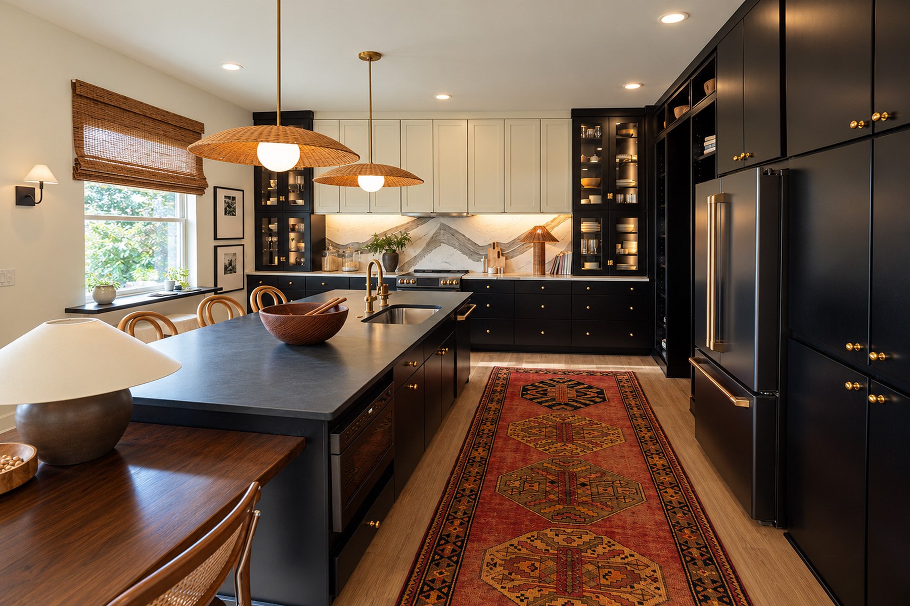 Suburban new build kitchen