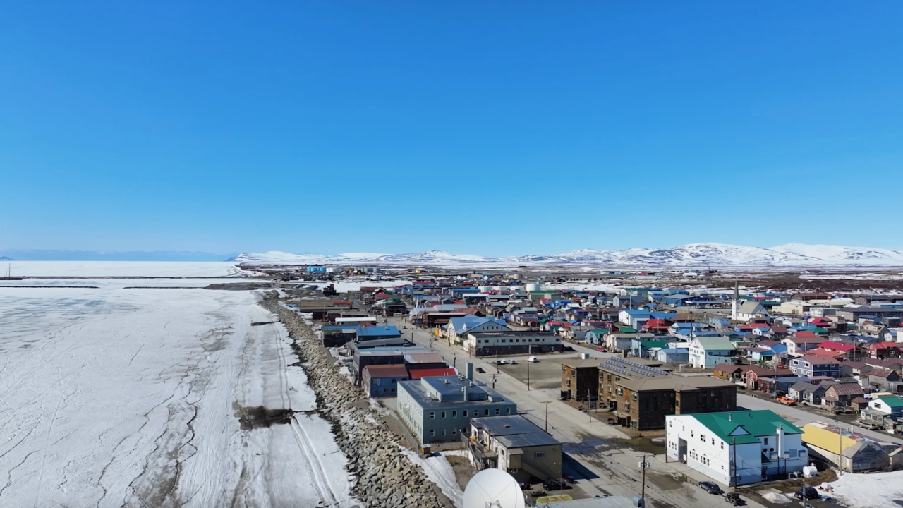 Nome Alaska drone breakup season