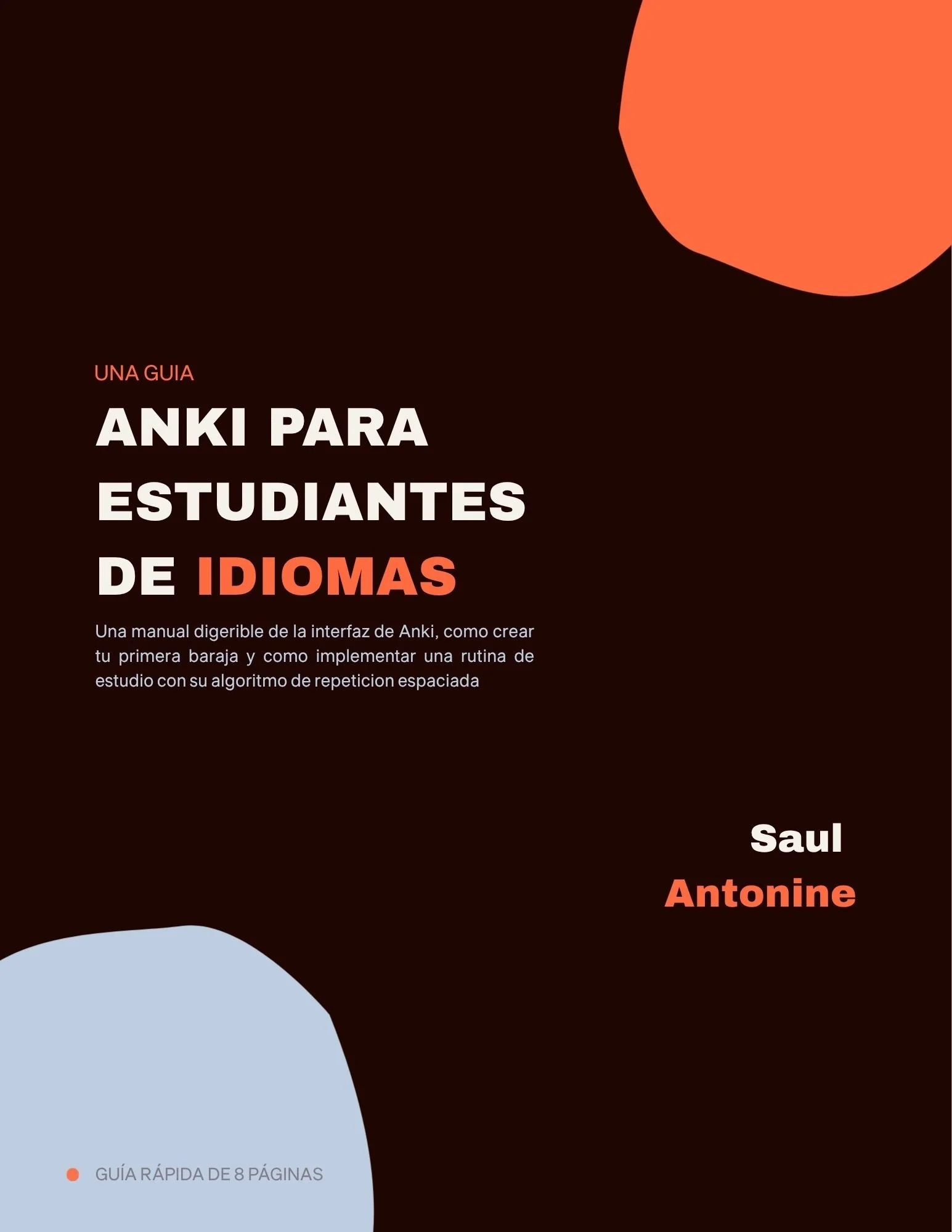 Guia básica - Anki para Estudiantes de Idiomas