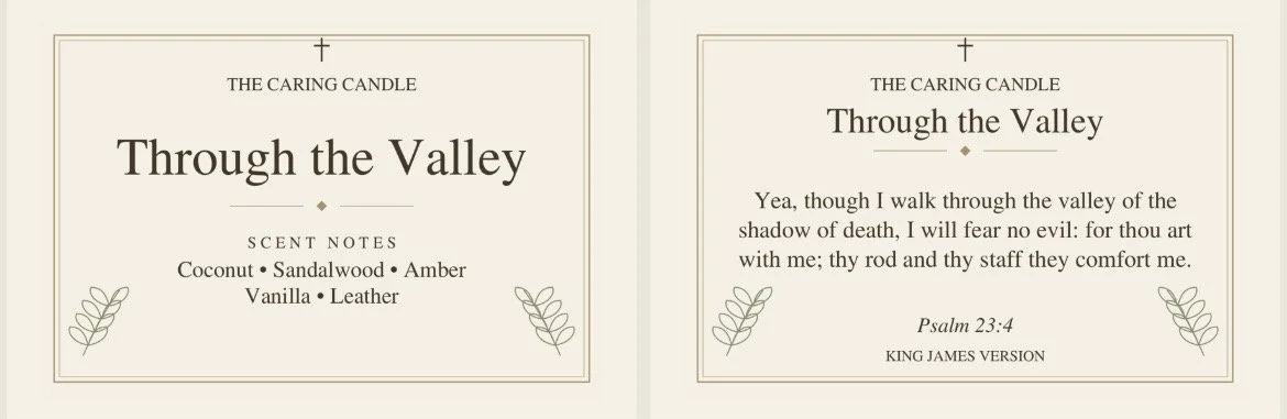 Through the Valley — 16 oz Candle