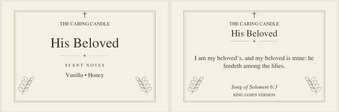 His Beloved — Wax Melts