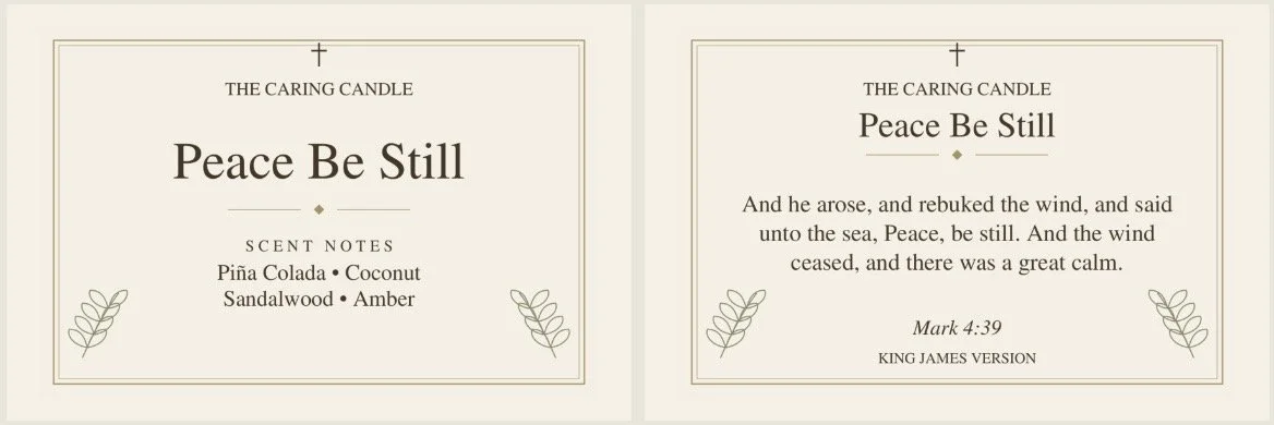 Peace, Be Still — Wax Melts