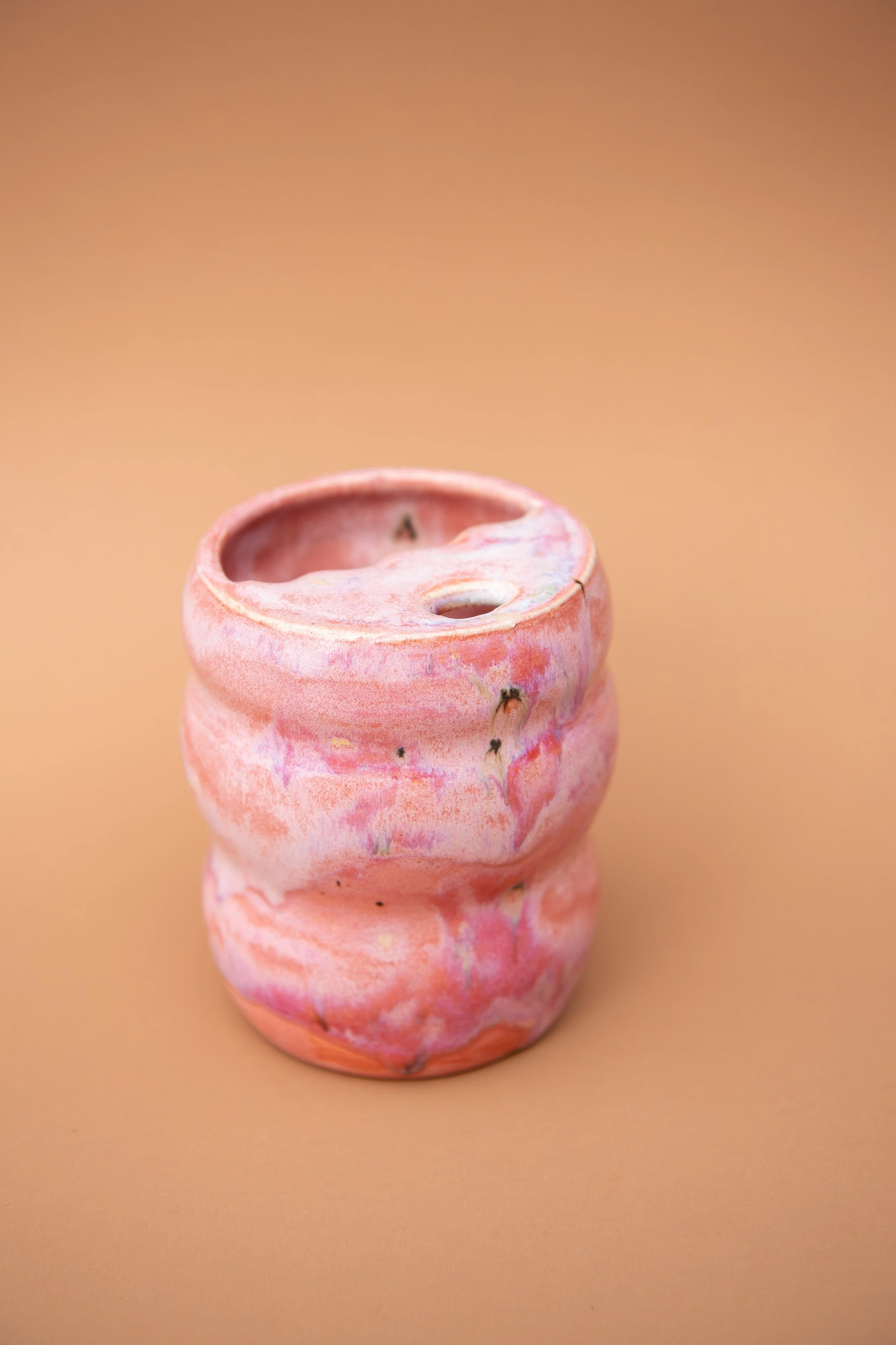 Pink Bubble Travel Cup
