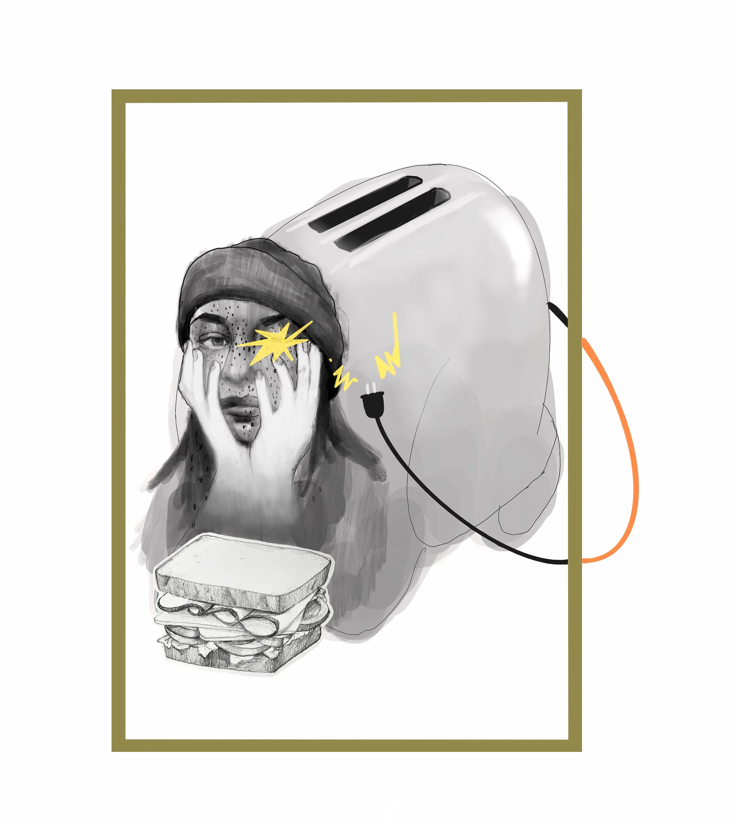 "I Can Do Anything (Pt. 2)" Digital Painting, 2023