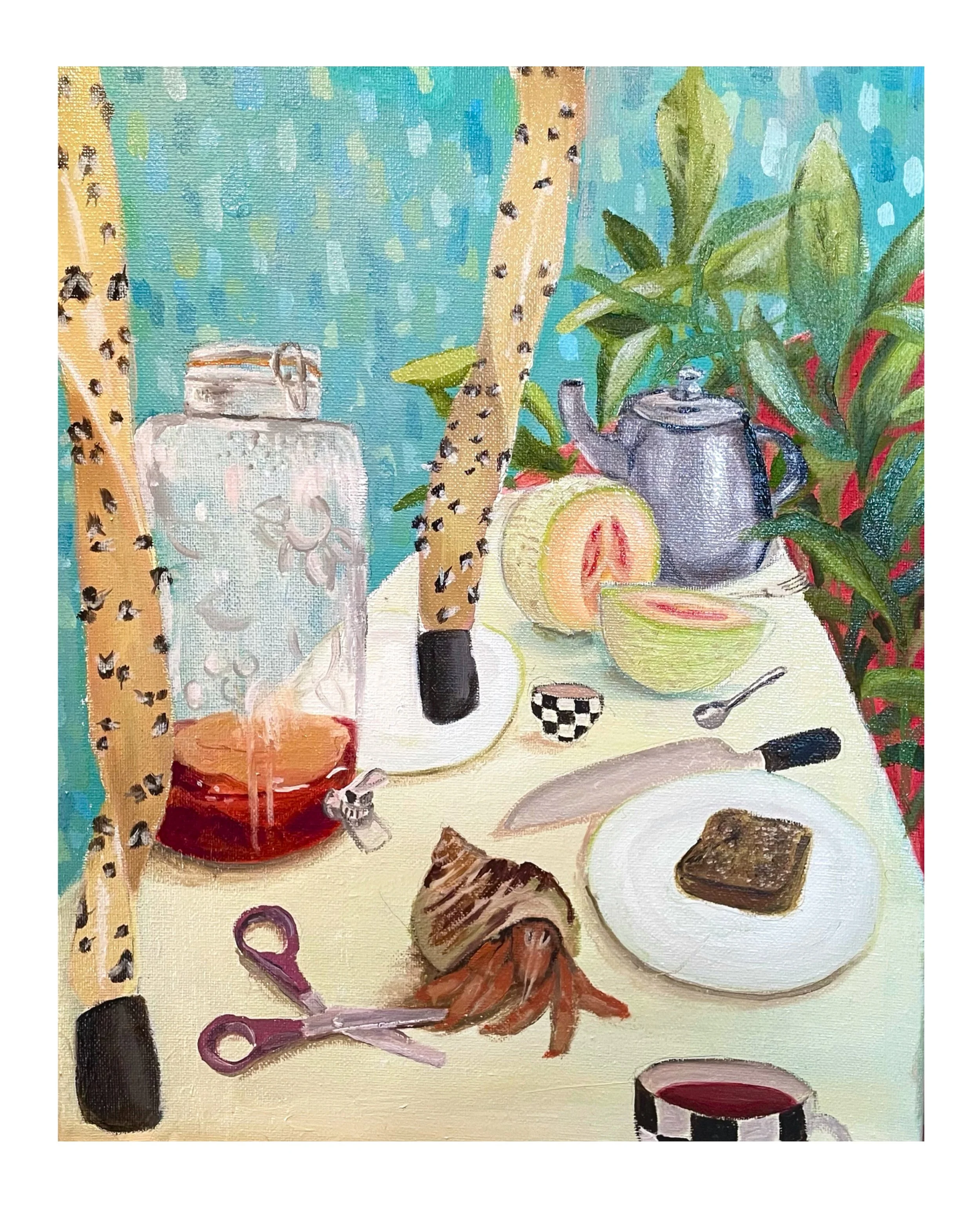 "Fly Tape Still Life"