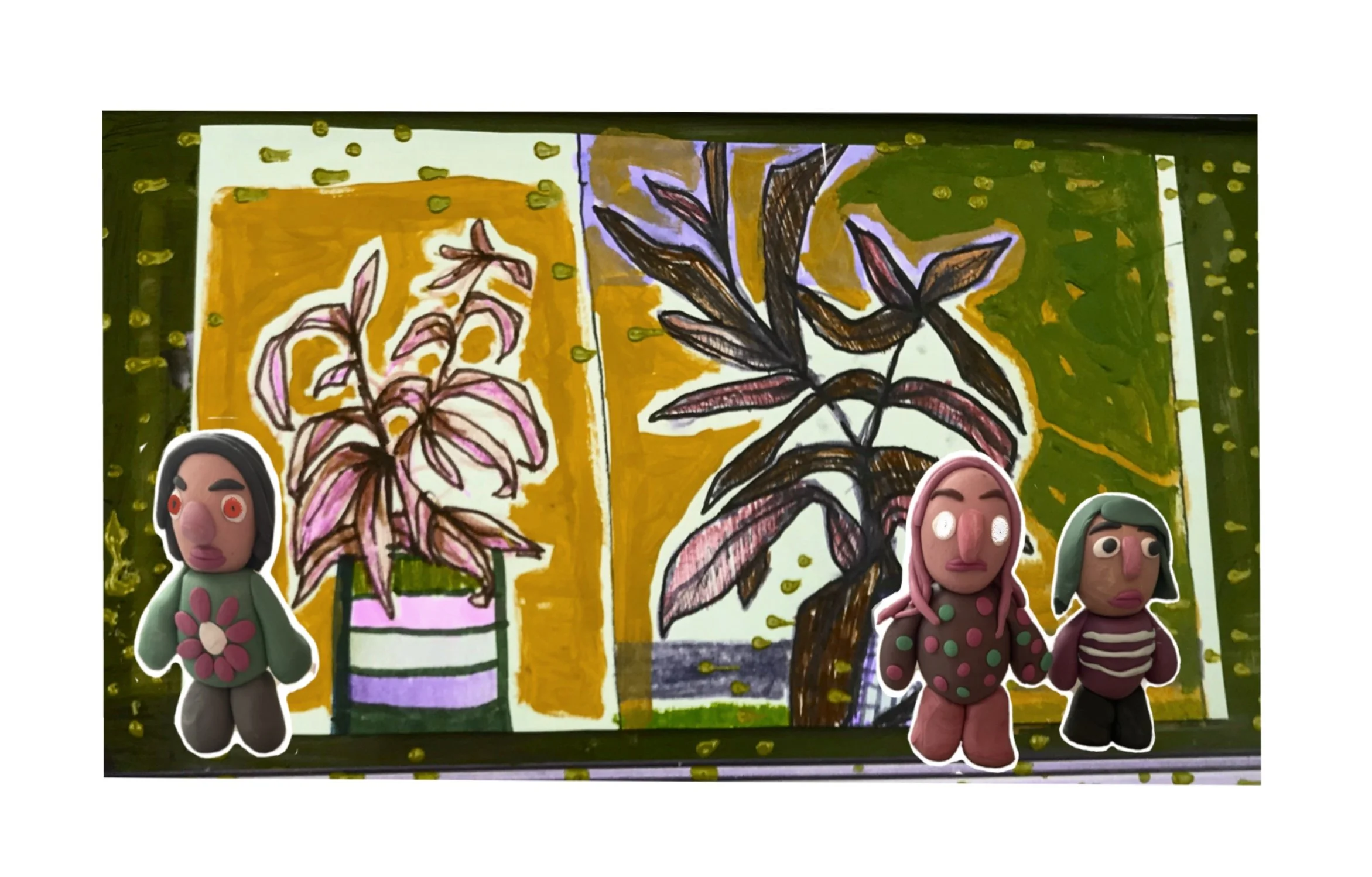 "The Girls" Digital Painting, 2023