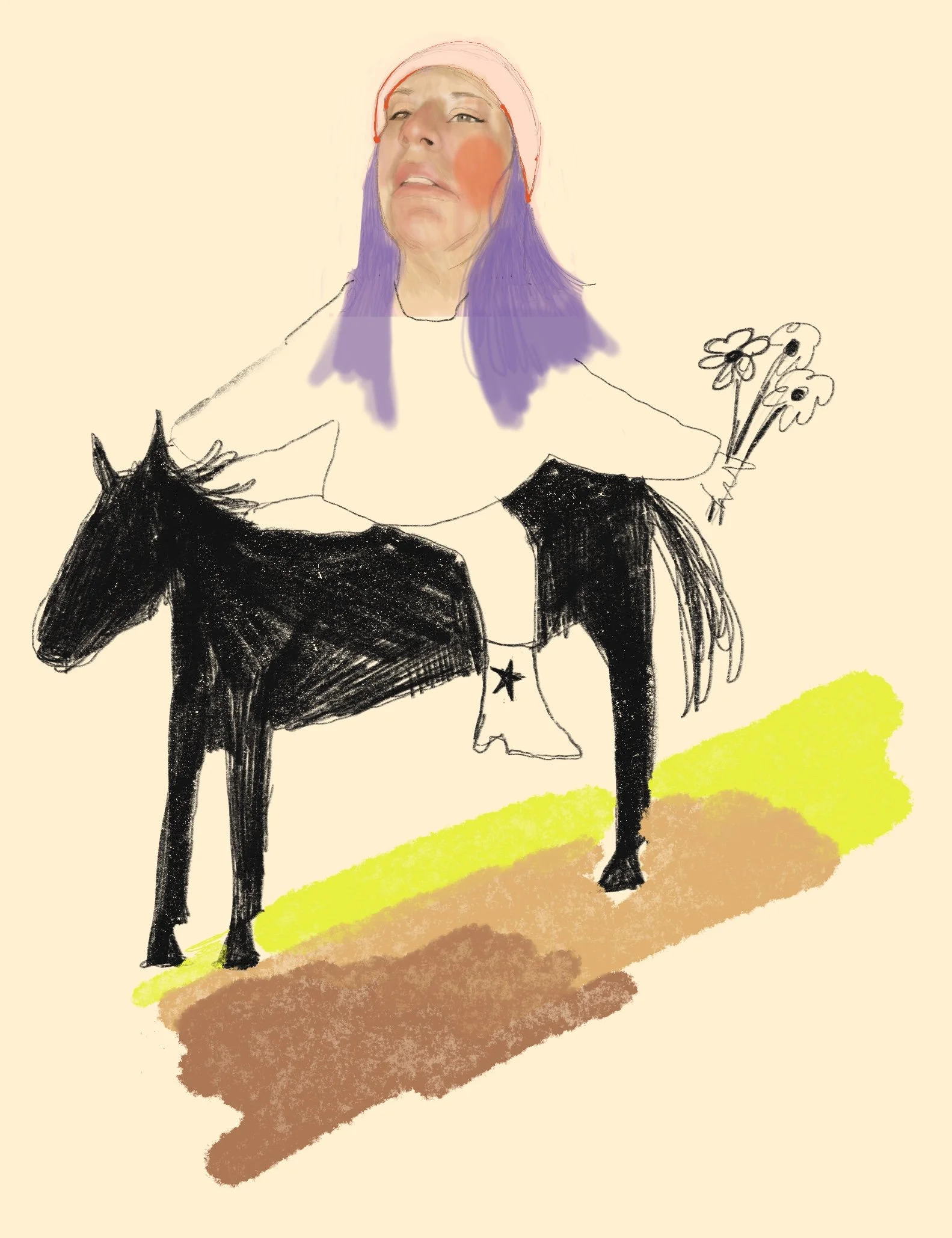 "I Can Do Anything (Pt.1)" Digital Painting, 2023