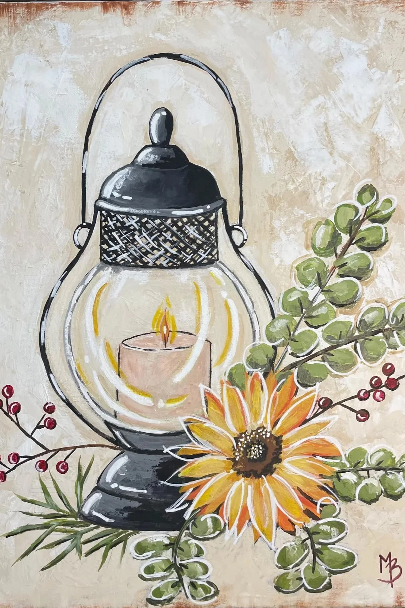Autumn Evening Paint Party Kit