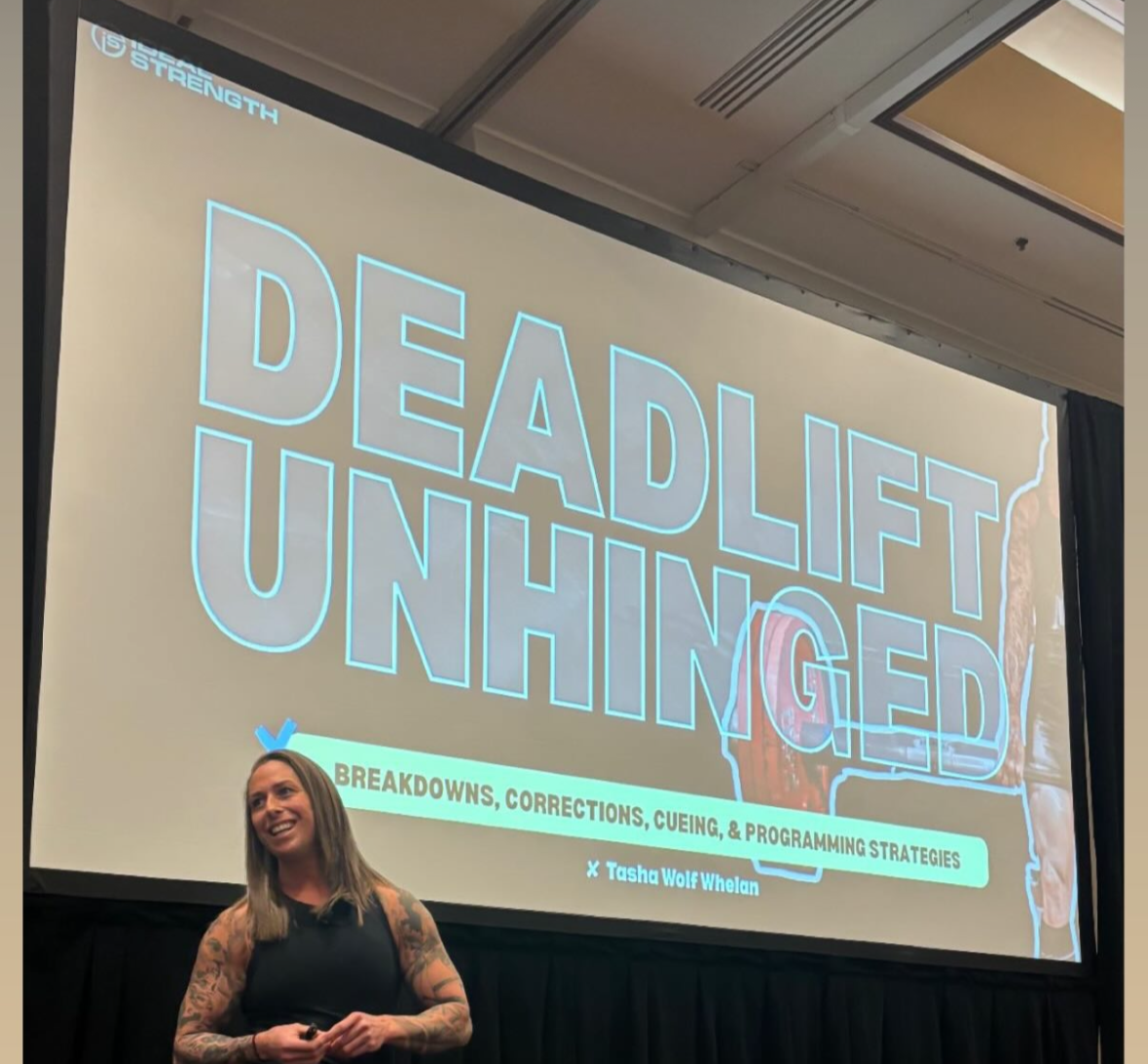 Deadlift Unhinged ✘ Tasha Wolf Whelan