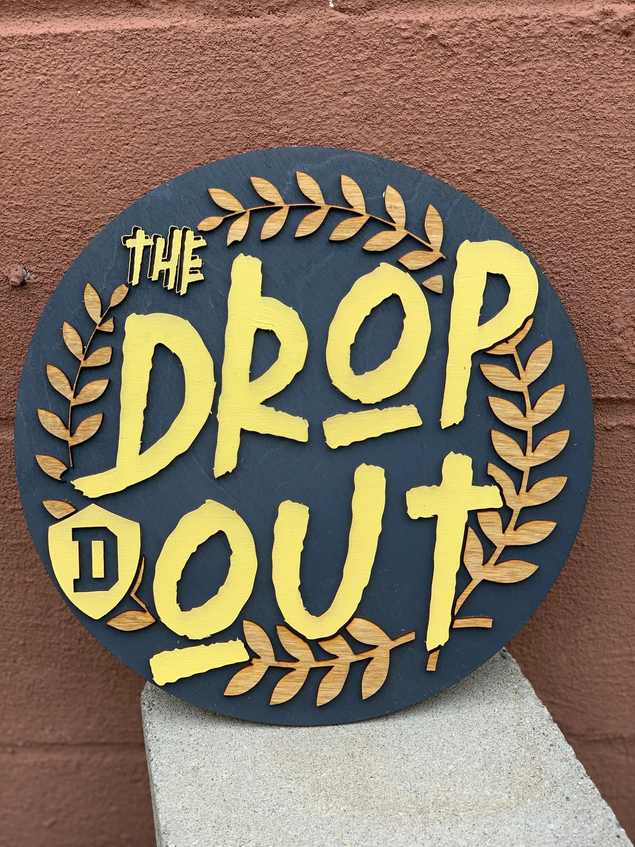Business Signage | Custom Laser Cut, Hand-Painted Sign 9.5