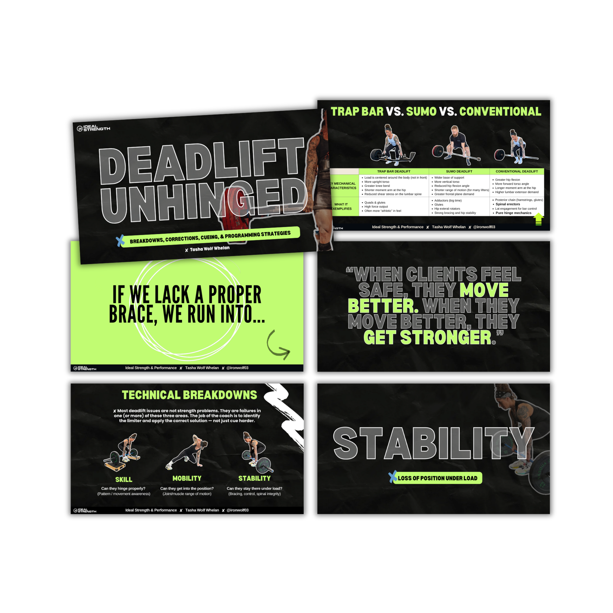 Deadlift Unhinged ✘ Tasha Wolf Whelan