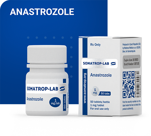 Anastrozole 1mg – 50 Tablets