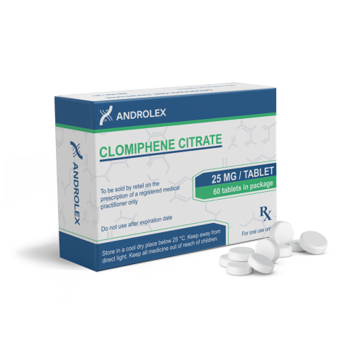 Androlex Clomiphene Citrate 25 mg/comp