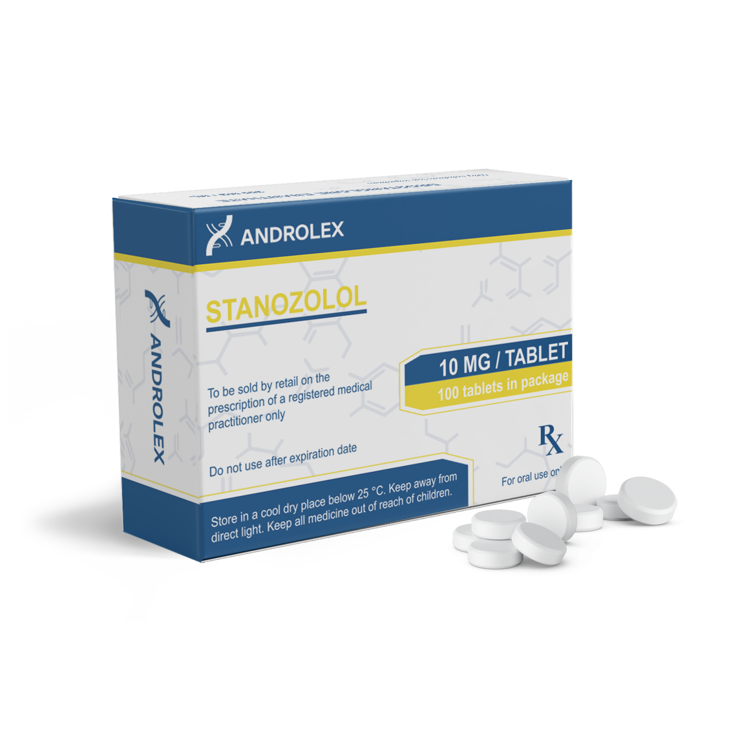 Androlex Stanozolol 10 mg/comp