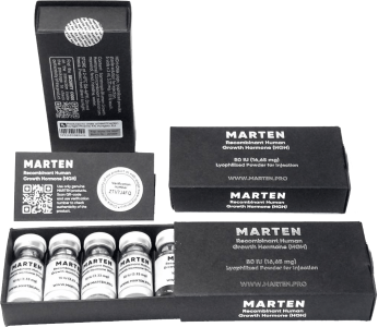 HGH Somatropin Powder 100UI (10IUx10 vials) – Marten