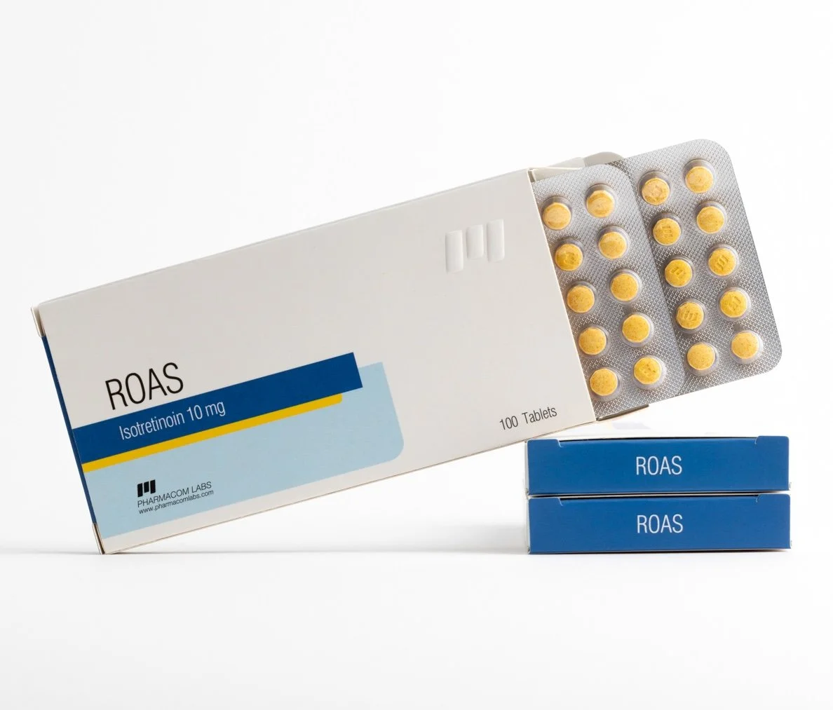 Isotretinoin (Roacutan) 10 mg/tablet – 100 tablets