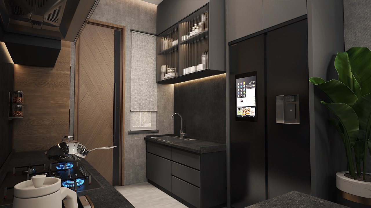 Fully Furnished Kitchen