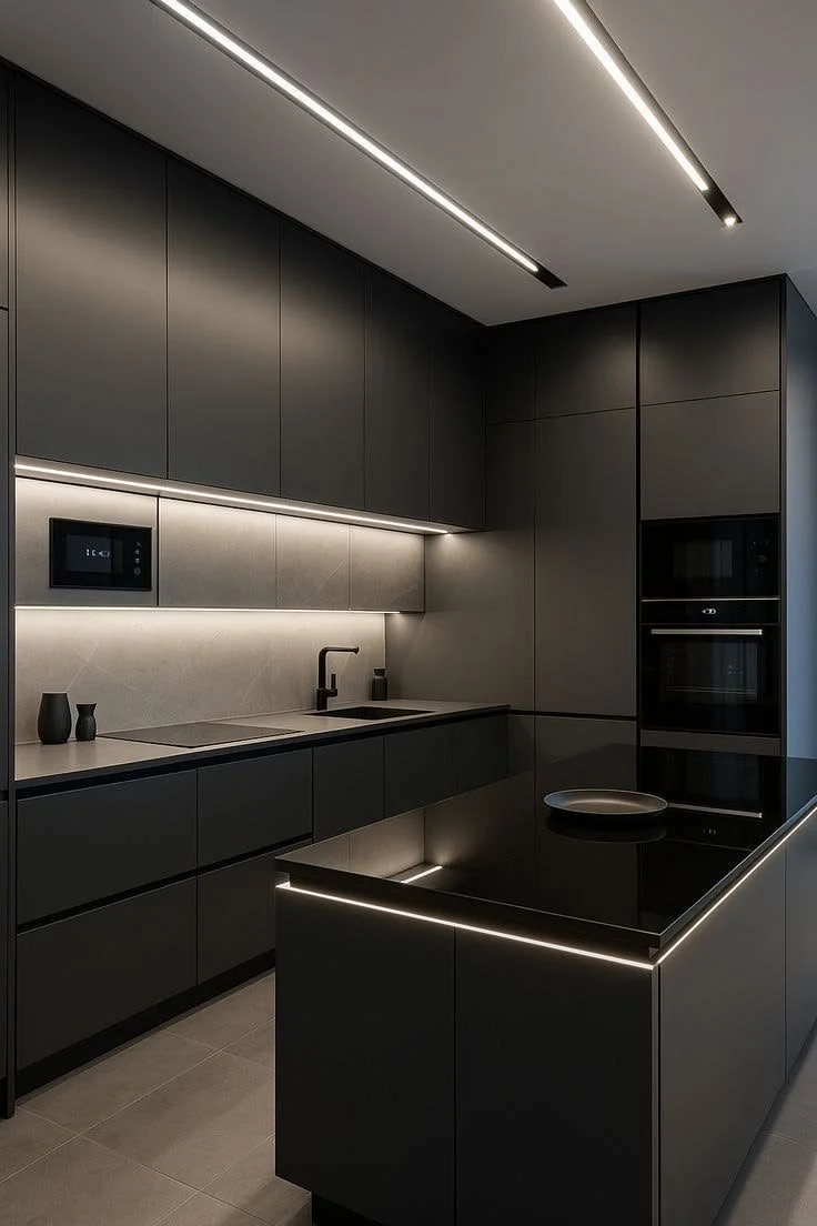 An Image of the Furnished Kitchen Counter