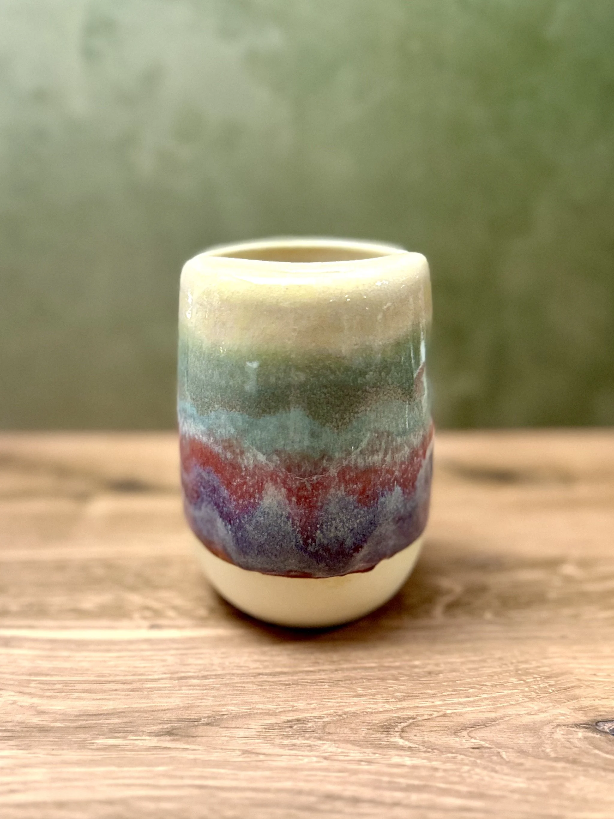 Rainbow Bliss Ceramic Travel Mug