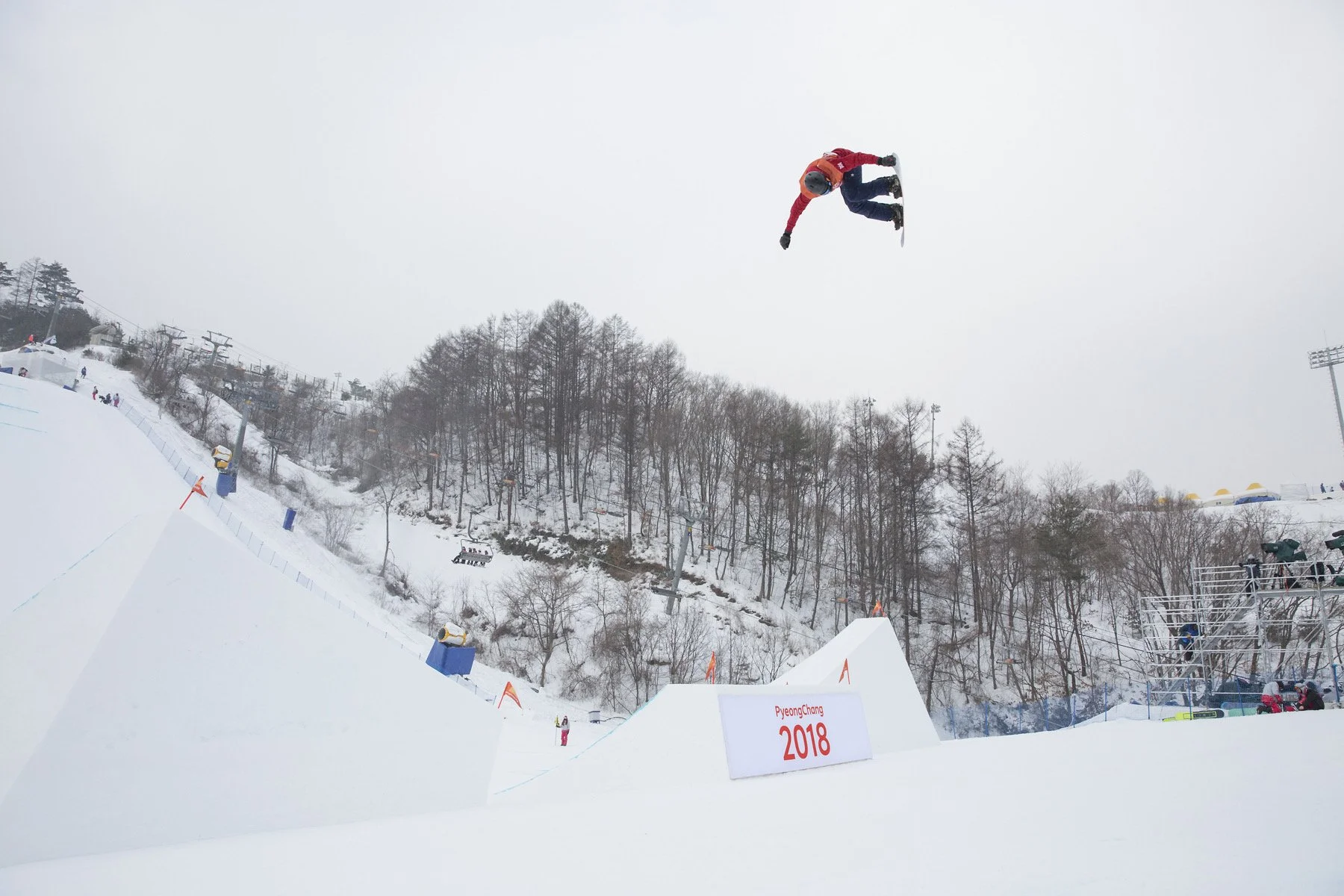Rowan Coultas at the PyeongChang 2018 Winter Olympics.