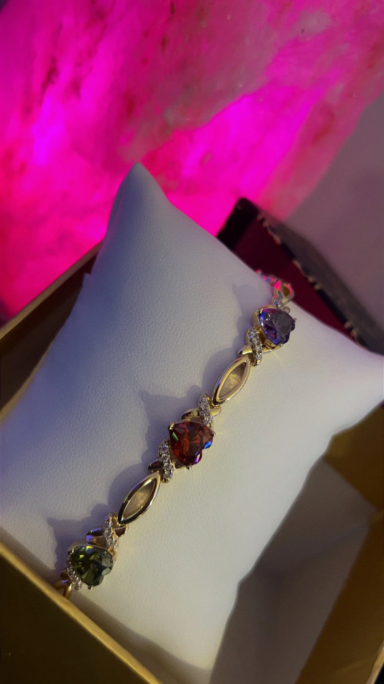 HEART GEMS: MULTI COLORED
