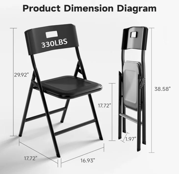Folding Chairs (Black)