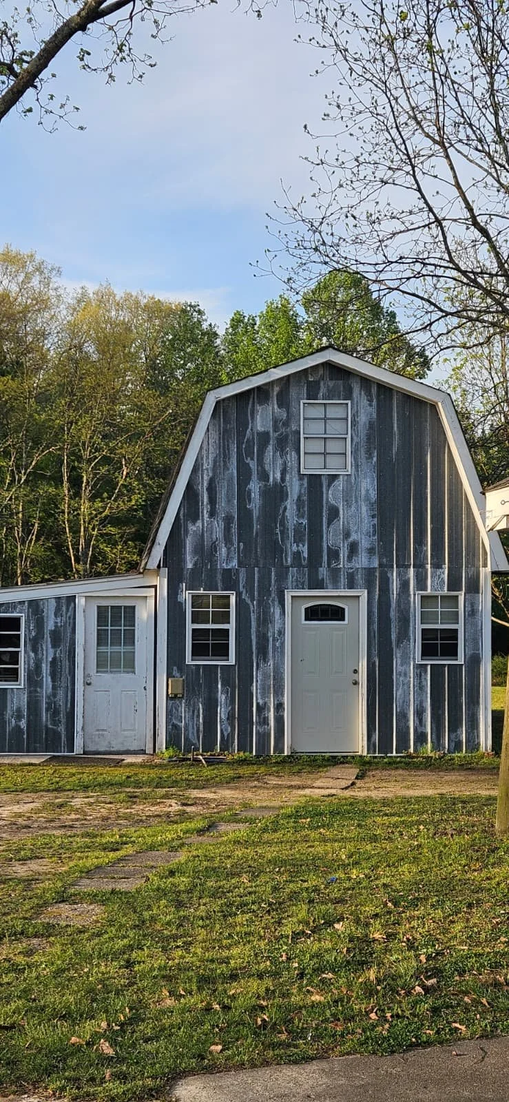 Before: Barn in Arab, Alabama.