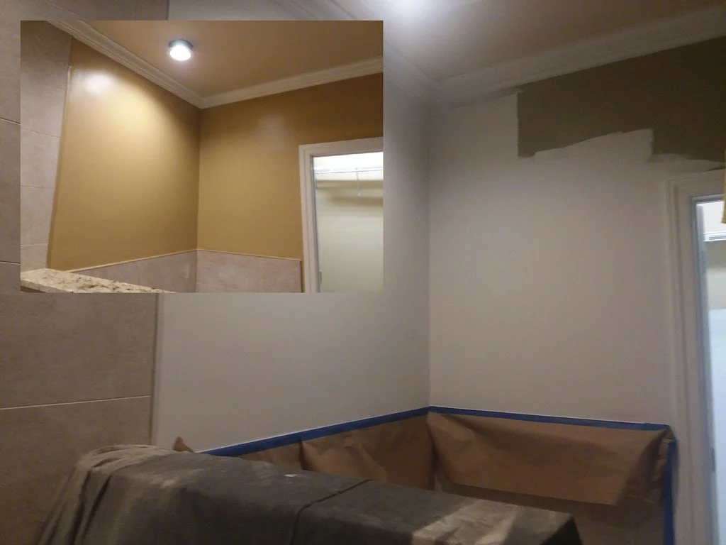 Before & After: Bathroom Makeover in Owens Cross Roads, Alabama.